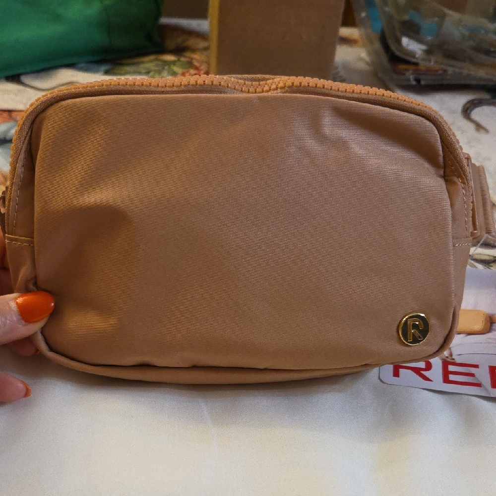Red Stylish Peach Brown  Belt Bag